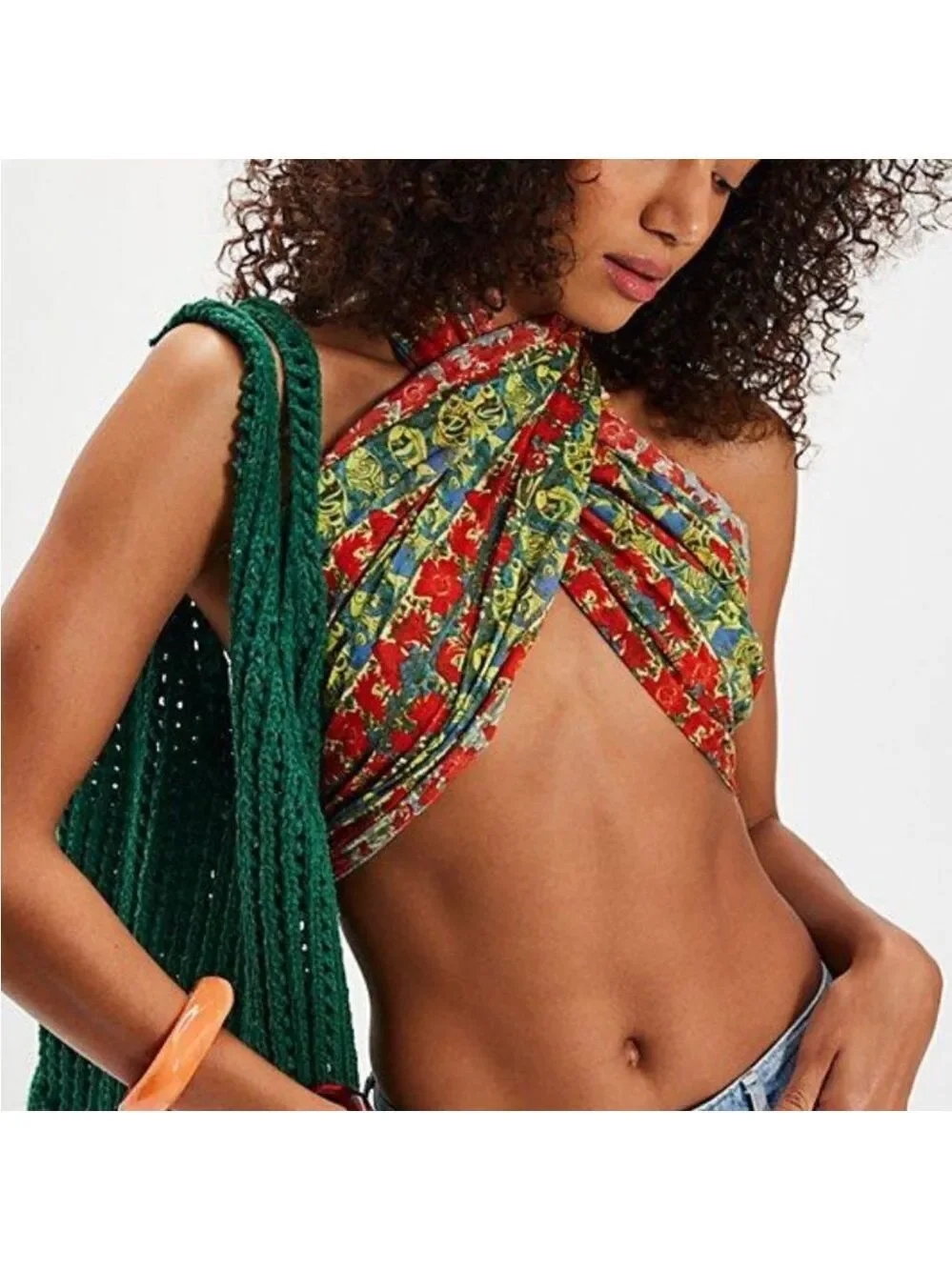 FP Free People Free-est All Summer Long Sarong Tropical, Resort-wear, Boho chic